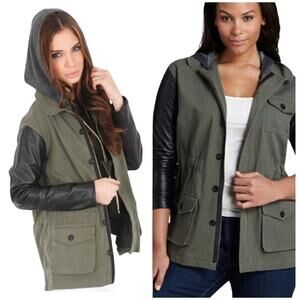 JET by John Eshaya Military Jacket Size M/L $295